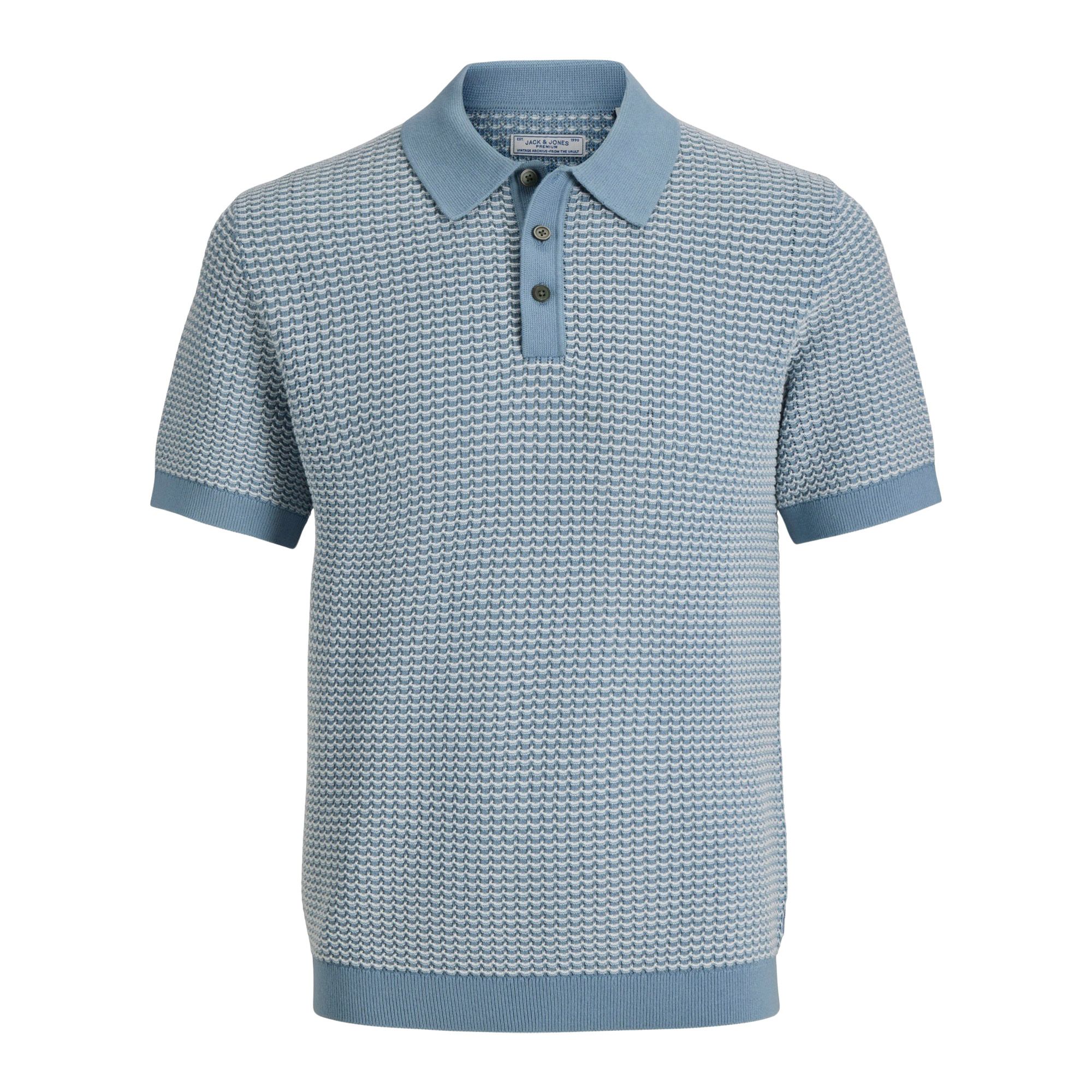 Jack & Jones Kingsley Knit Polo Heren | PlutoSport